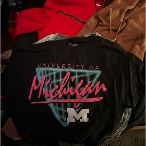 Champion university of Michigan tee